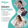 BeHoomi 30팩 스팀 마스크, 온열 마스크 웜 컴프레시, 가정용 일회용