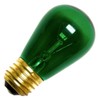 Bulbrite 701411 - 11S14TG - 11 Watt S14 Transparent Green