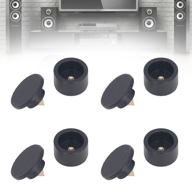 Isolation Spikes Speaker Stand, 40x20mm Aluminum HiFi Floor Protectors, Anti
