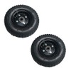 2 Pack - 8" Black Rim Pneumatic Tire/Wheel for Training