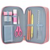Depesche 12383 TOPModel Cutie Star - Filled 3-Compartment Pencil Case
