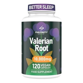 Potent Valerian Root Capsules | 10,000 mg Serving 120 Capsules | High Strength | Sleep Support, Stress Management, Relaxation, Natural Remedy | Capsule Supplement (1 Large Pack)