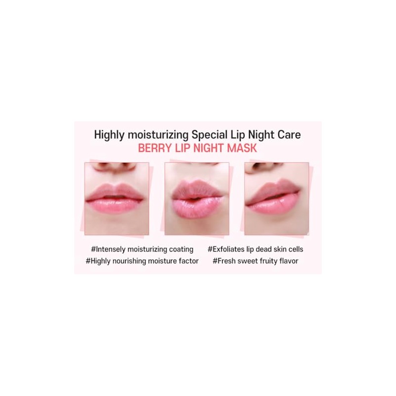 CARE:NEL Mascarilla Labial De Noche De Granada 5 G(Juego De