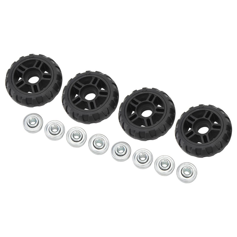 4Pcs Luggage Swivel Wheels Low Noise Sturdy Lightweight Heat Insulation