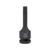 TOP-VIGOR Impact Hex Bit Socket, 1/2" Drive x H8 (8mm)