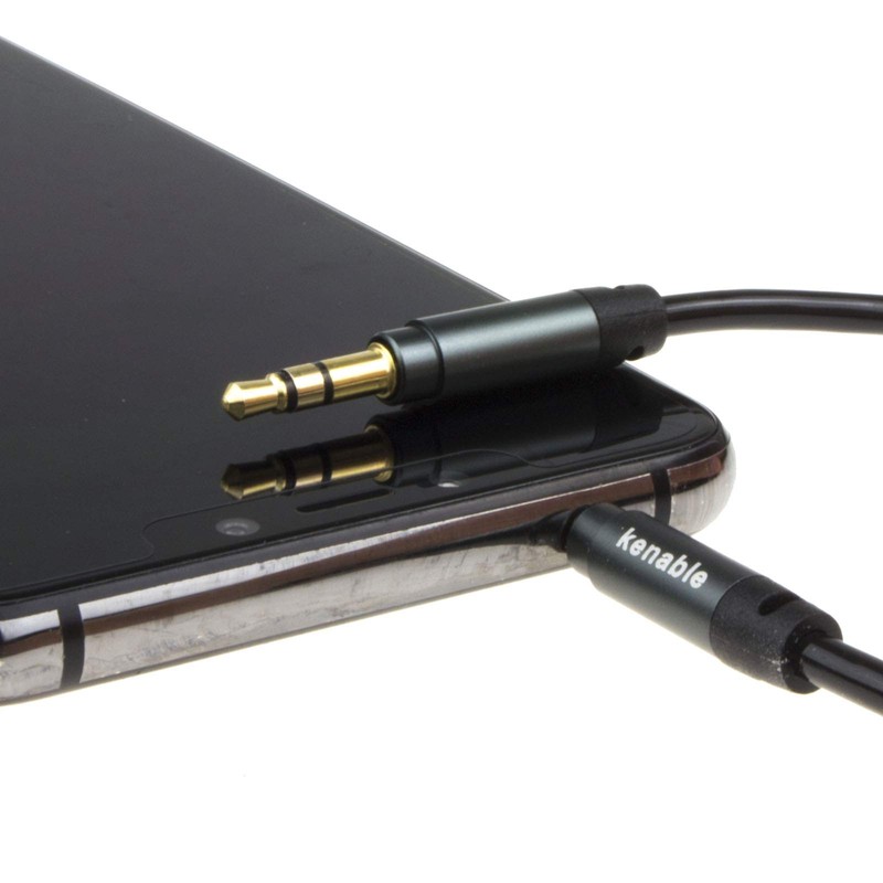 kenable PRO 22AWG COILED 3.5mm Stereo Jack Cable AUX Headphone