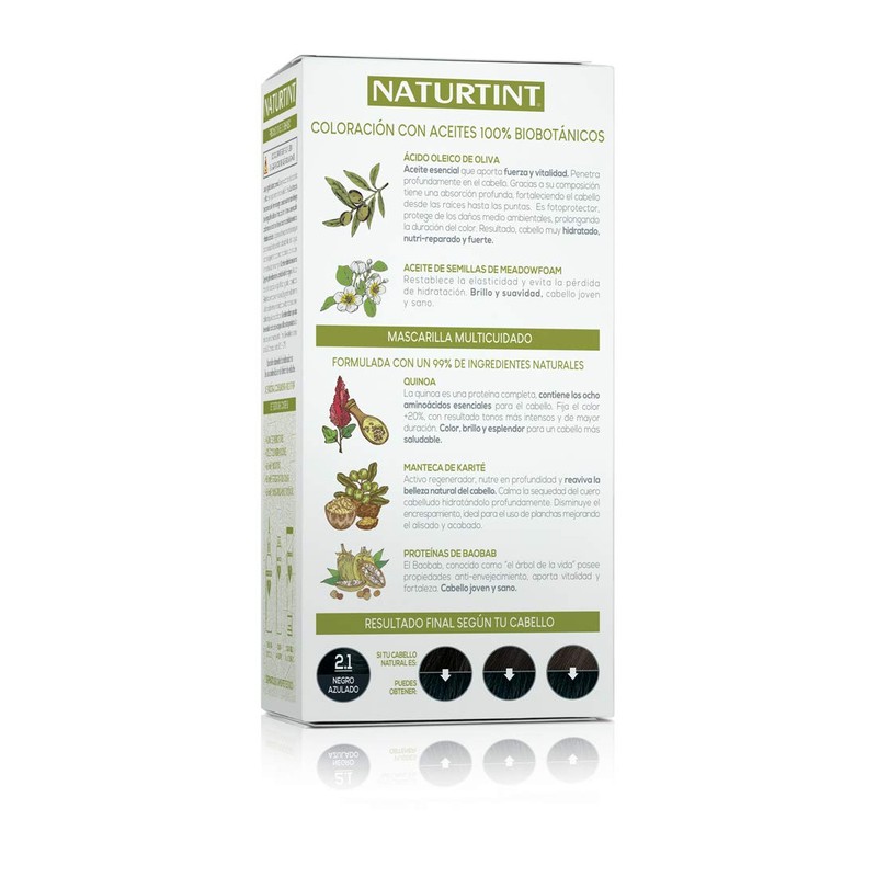 Naturtint permanent hair colour.