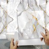 16 pegatinas de azulejos con patrón de mármol para decoración