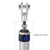 sourcing map Air Cylinder Rod Clevis End 33mm Length M6x1