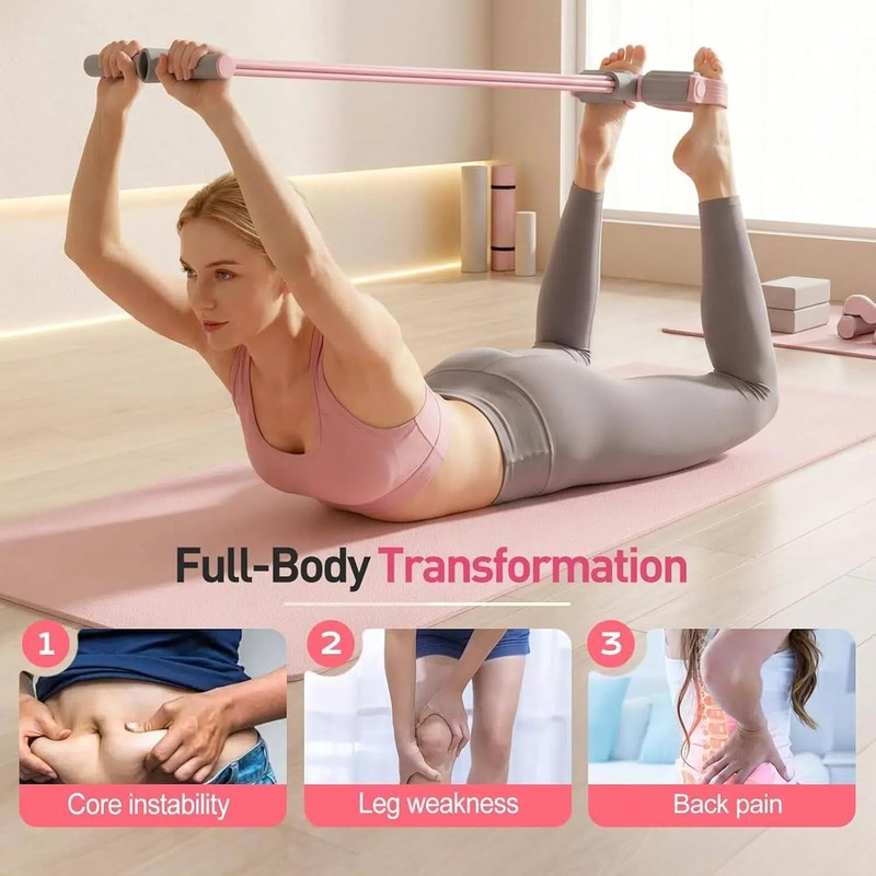 Genérico Pedal Resistance Band with Handle, Multifunctional Pedal Resistance Band,