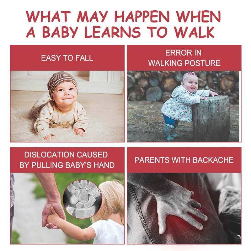 Handheld Baby Harness for Walking Kids Walker Helper Walking Assistant