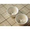 Guinomi Ochoko set of 2 Japanese Sake cup Mino yaki