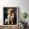 QAZWSX Diamond Art Painting Dog Jack Russell Terrier Puppy Animal,