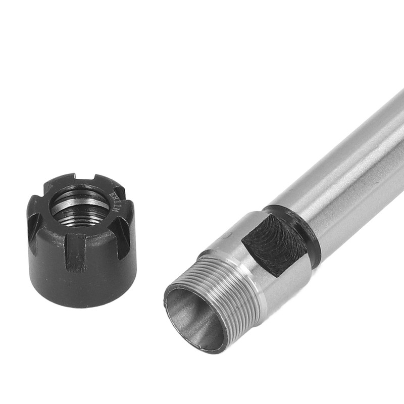 Collet Chuck Holder Straight Long CNC Milling Extension Rod 1‑7mm