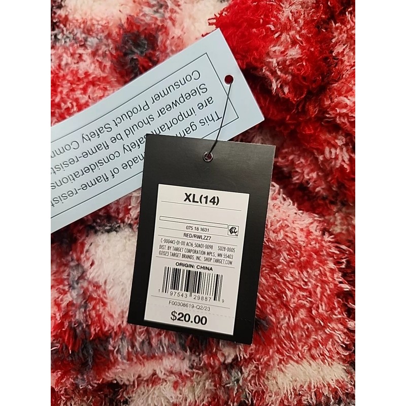 Art Class ART CLASS Girls 3pc PLUSH FLEECE PLAID CARDIGAN,