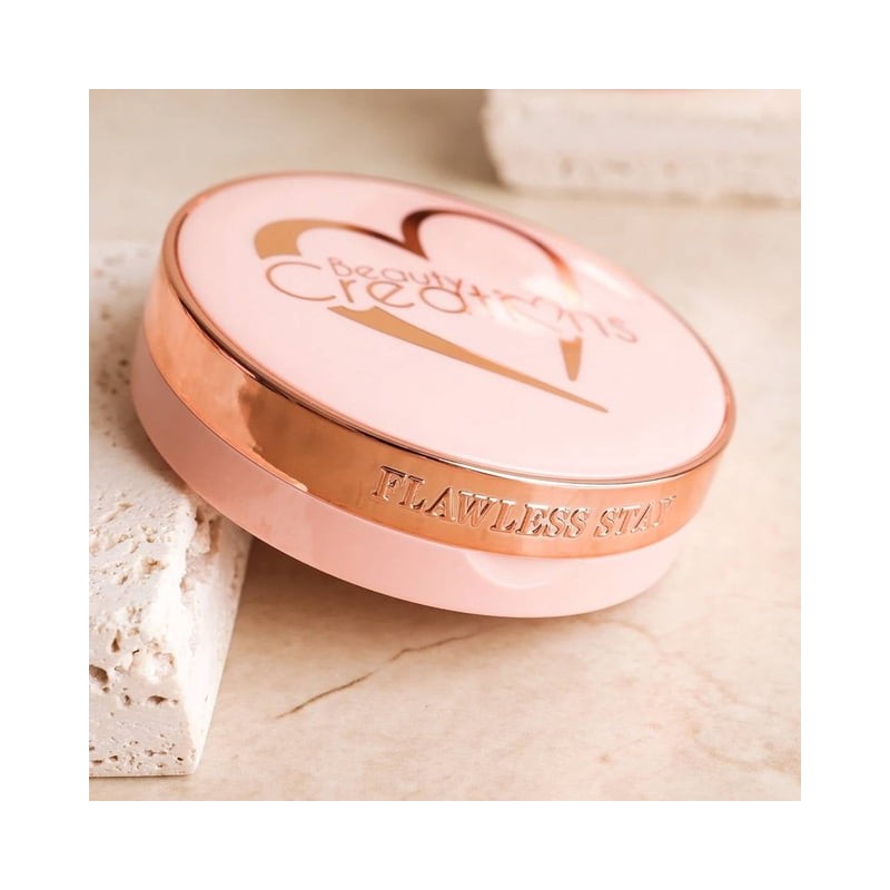 Polvo compacto Beauty Creations Fawless stay powder 4 larga duración