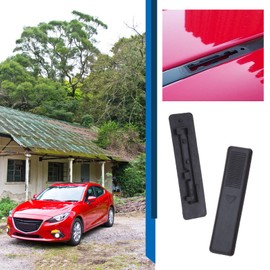 EMSea 8pcs Car Top Roof Sink Chuck Covers Black GJ6A505A1 Roof Trim Moulding Covers Roof Rack Clip Compatible With 2 3 5 6 CX7 CX9 Auto Replacement Parts