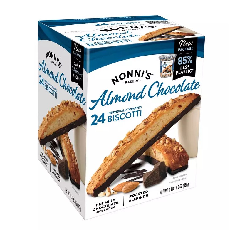Nonni's Almond Chocolate Biscotti, 24 ct.