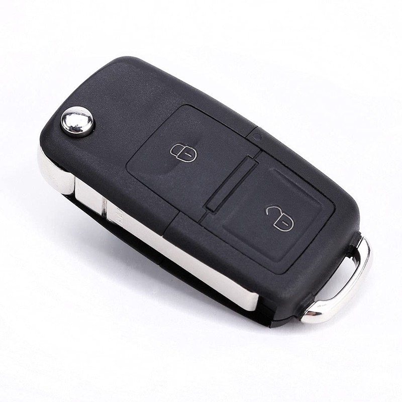 Riloer 2 Button Flip Remote Control For Volkswagen Golf MK4