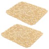 Yolife Pebble Sink Mats for Stainless Steel Sink, 2 PCS