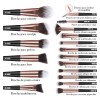 Maange Set de 18 Brochas para Maquillaje Profesional con Estuche