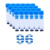 CryoKING 0.5ml SBS Format Cryovials, Internal Thread Cryo Tubes, 96-Well