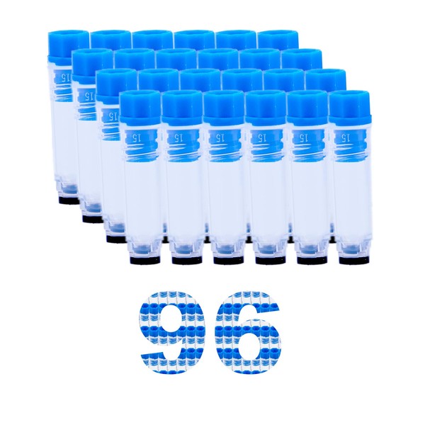 CryoKING 0.5ml SBS Format Cryovials, Internal Thread Cryo Tubes, 96-Well