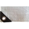 Clear & reinforced tarpaulin ground fly sheet (2m x 4m,