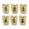 PATIKIL Soccer Training Vest, 6 Pack Team Sports Pinnies Reversible