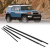4Pcs Car Window Seal Stripe 68161‑35073 Replacement For Toyota FJ