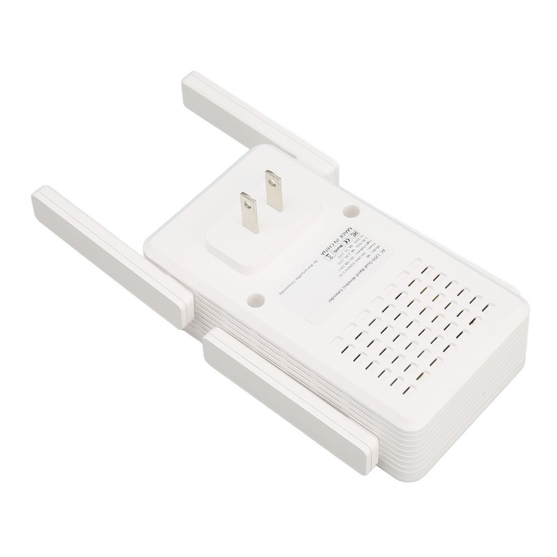 WiFi Extender Dual Band 1200Mbps Fast Pairing Wifi Signal Booster