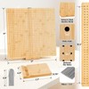 NewEle 17.0" Foldable Crochet Blocking Board with 40 Stainless Steel