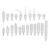 22Pcs Dial Indicator Points Carbide Probe Test End Tips with