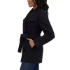 Tahari Women's Coat Wrap Faux Wool Water-Resistan