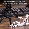 kykake Action Figure, Robot Action Figure, 3D Printed with Full