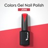 VENALISA 15ml Red Gel Nail Polish, Red Gel Polish Bright