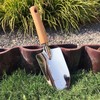 2Pcs Stainless Steel Garden Loose Soil Scoop Wearable Rope Portable