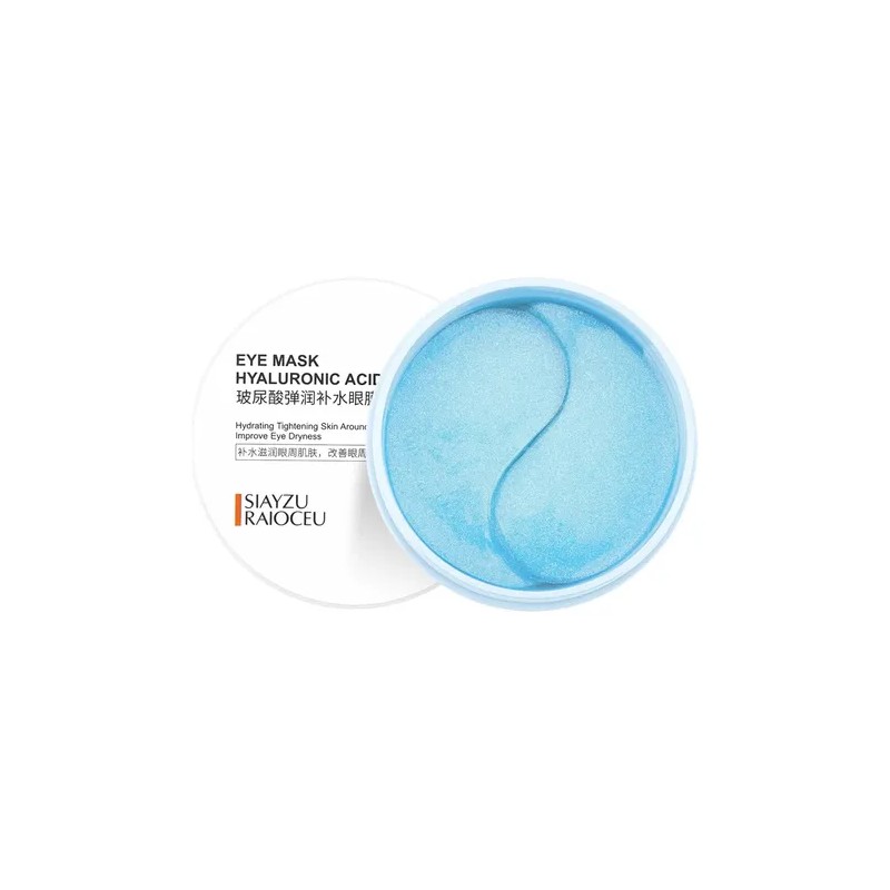 Frasco De Parches Mascarilla Ojos Antiedad Ácido Hialurónico
