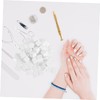FOMIYES Nail Art Sponge Tool Set Pcs Manicure Tools Fingernail