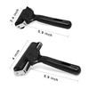 2 Pack Brayer Roller，Professional Rubber rolles ，Handle Comfortable ，for Crafting,Printmaking,