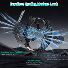 Aibabcue Gable Attic Fan with Thermostat, 20 inch Attic Ventilation Fans for Attic Shed Garage Greenhouse Gable Mount Vent Exhaust Fan 1080 RPM,3127 CFM