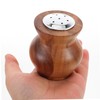 Kisangel Hand Crank Pepper Salt Pepper Shaker Sugar Canister Bottle