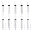 10 PCS Baby Bird Feeding Syringe with 5 PCS 12ml