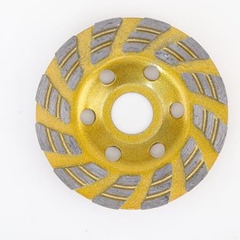 JOVANT Diamond Concrete Grinding Wheel, 4" Grinding Wheel for Polishing and Cleaning Stone Concrete Surface/Cement/Marble/Rock/Granite, 7/8" Arbor Angle Grinder Wheels Cup