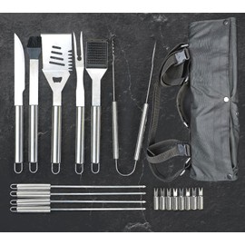 Grill Accessories for Outdoor Grilling - Outdoor Grill Accessories for Barbeque - Premium Grill Tool Sets Grilling Utensils Set - Griddle Accessories Kit - BBQ Gear