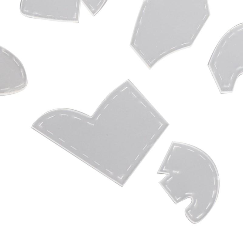 11pcs Elephant Template Ruler Set Acrylic Quilting Template Cutting Set