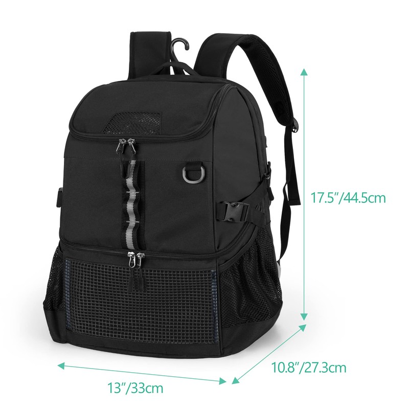 GOBUROS Basketball Backpack Basketball Bag Backpack Basketball Backpack Basketball/Soccer/Volleyball Backpack