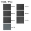 sourcing map 7pcs Sandpaper 400 600 800 1000 1500 2000