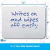 Flipside Dry Erase Board, Two-Sided, 5" x 7"