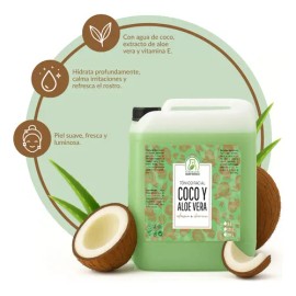 Tónico Facial Coco Aloe Vera 5L Productos Mart Mexico Hidratante Rostro